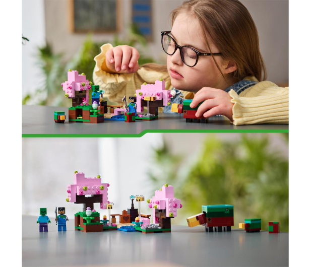 LEGO MINECRAFT 21260 Wiśniowy ogród - 1248870 - zdjęcie 6